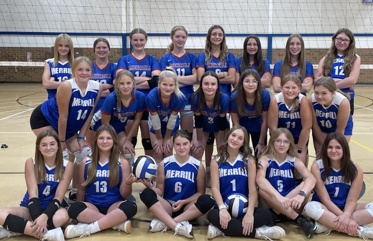 2023-2024 8th Grade Volleyball Team
