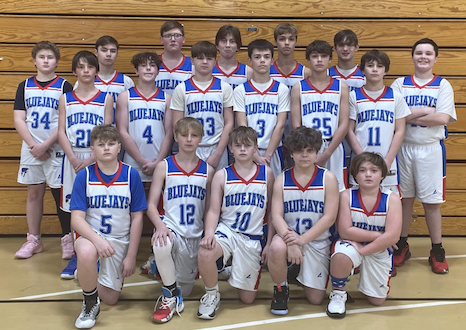 2023-2024 8th Grade Boys Basketball Team