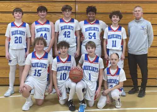 2023-2024 7th Grade Boys Basketball Team